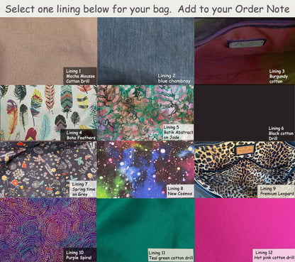 Metallic purple crossbody bag with Pearlised Baroque Pattern