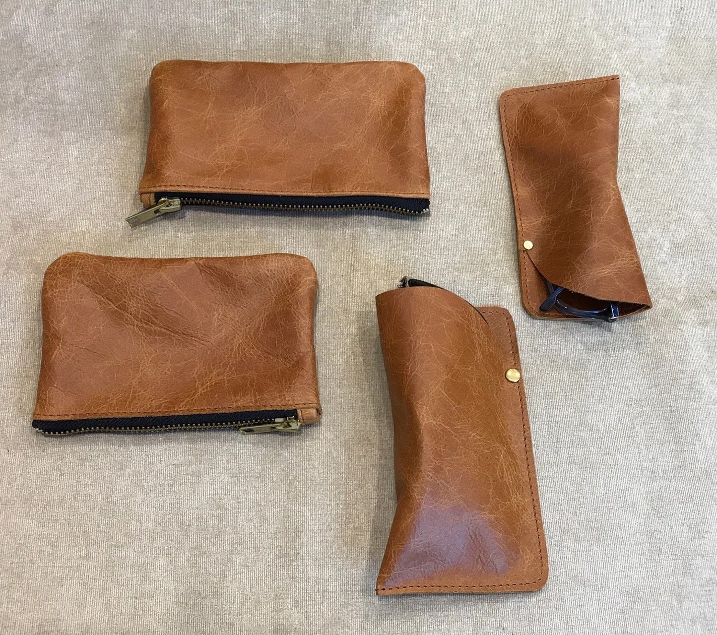 Vintage Oak leather purse