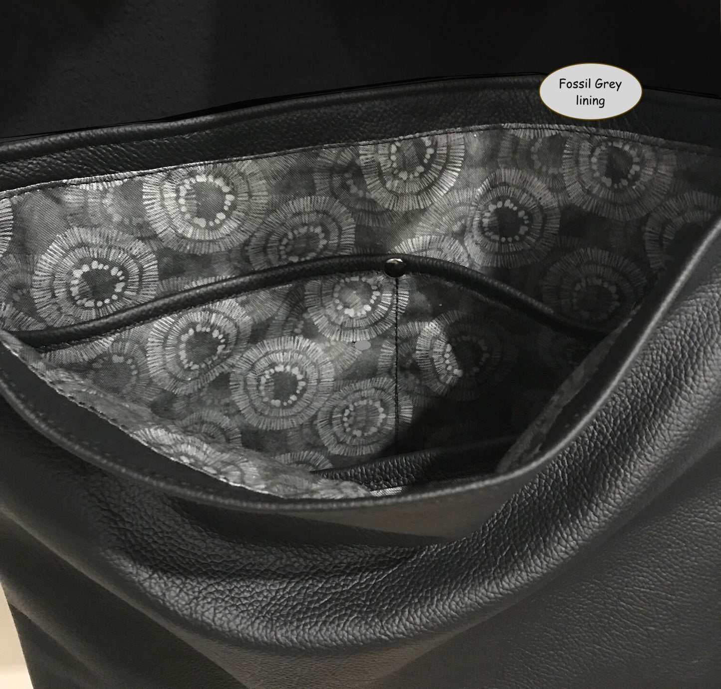 Black white Cowhide Leather Crossbody