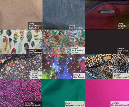 Deep green Celtic leather Crossbody bag with rivets